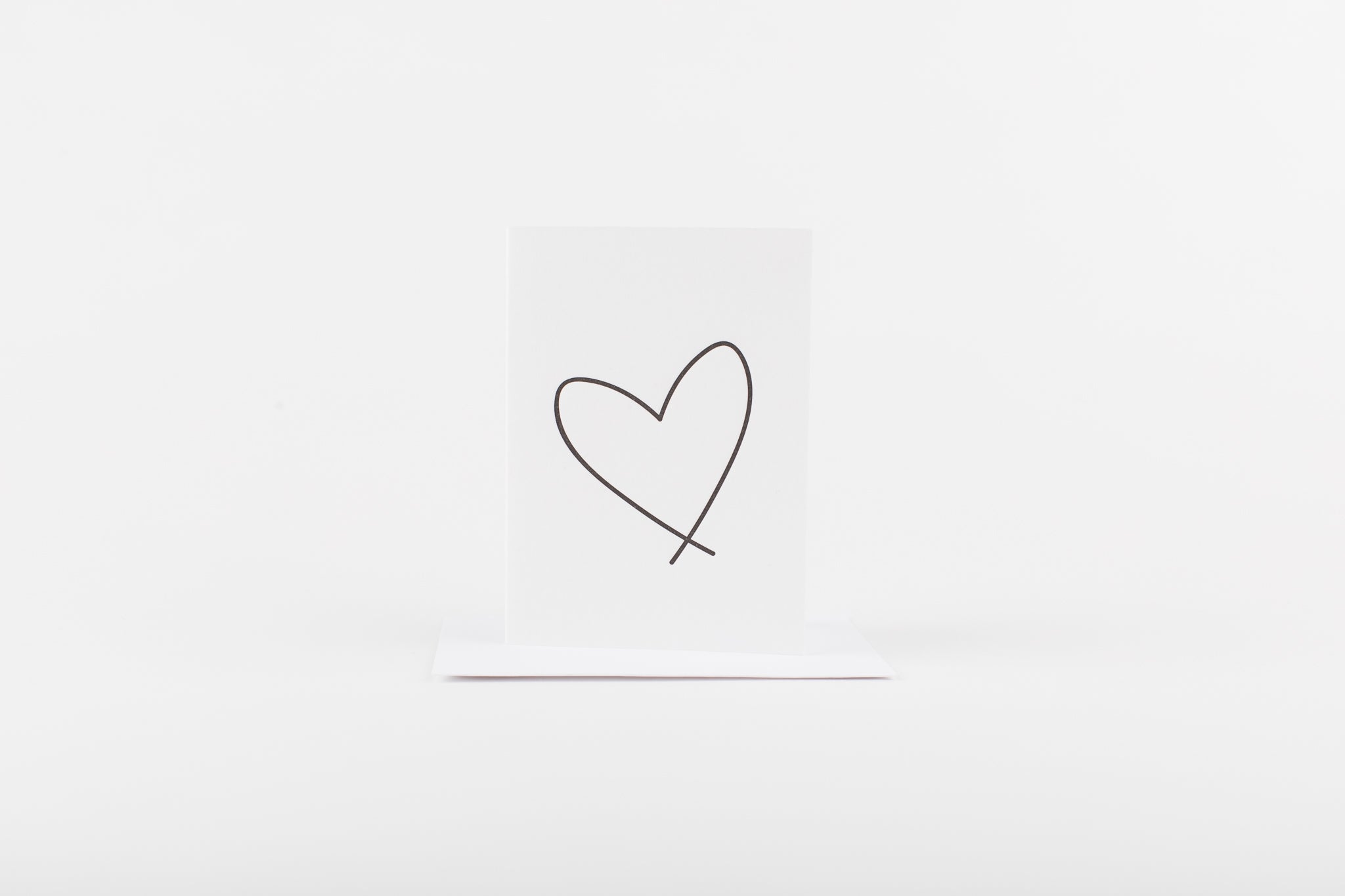 Lewiston Heart | Mini Greeting Card