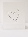 Lewiston Heart (Gold Foil)