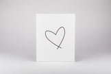 Lewiston Heart (Black Ink)