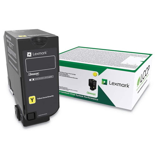 Lexmark CX735 Return Program Toner Cartridge - Extra High Yield - Yellow