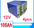 3.2V LiFePO4 Battery 105Ah Cell  12/24/48V Lifepo4 Battery - Grade A