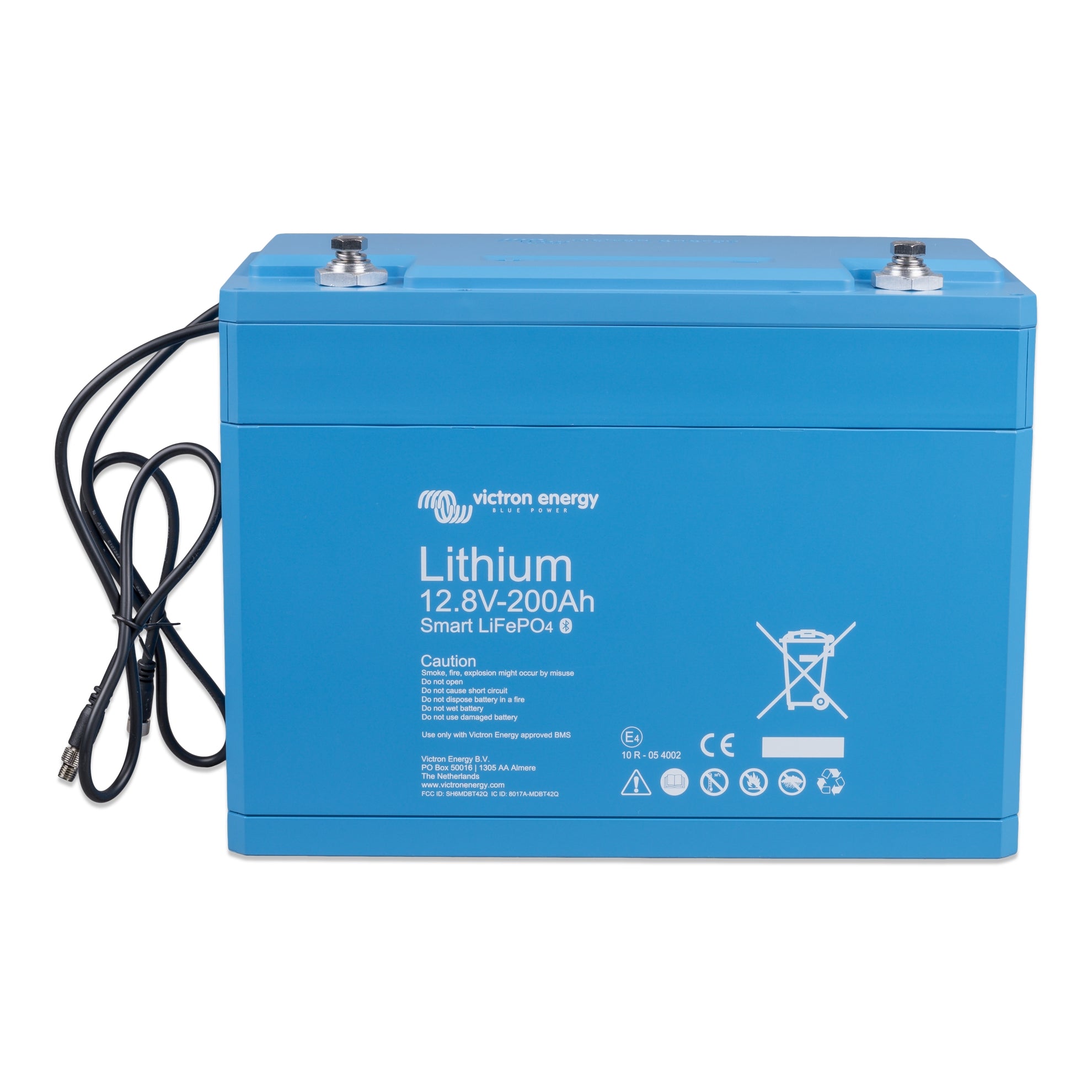 Victron Energy – 12V/200Ah Smart LiFePO4 Battery | BAT512120610