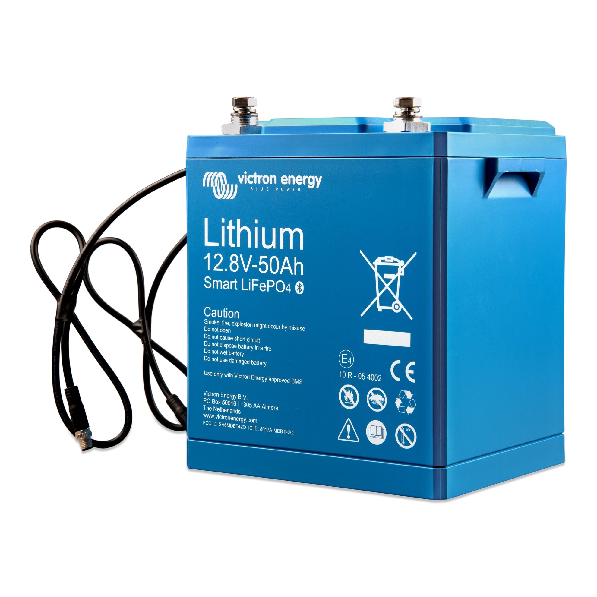 Victron Energy – 12V/50Ah Smart LiFePO4 Battery | BAT512050610