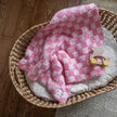 Cotton Candy Check Print Lovey