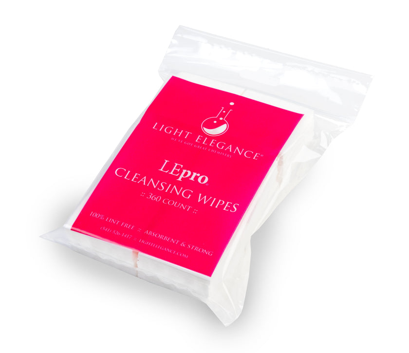 Light Elegance - Cleansing Wipes (360) 2X2 (Lint Free)