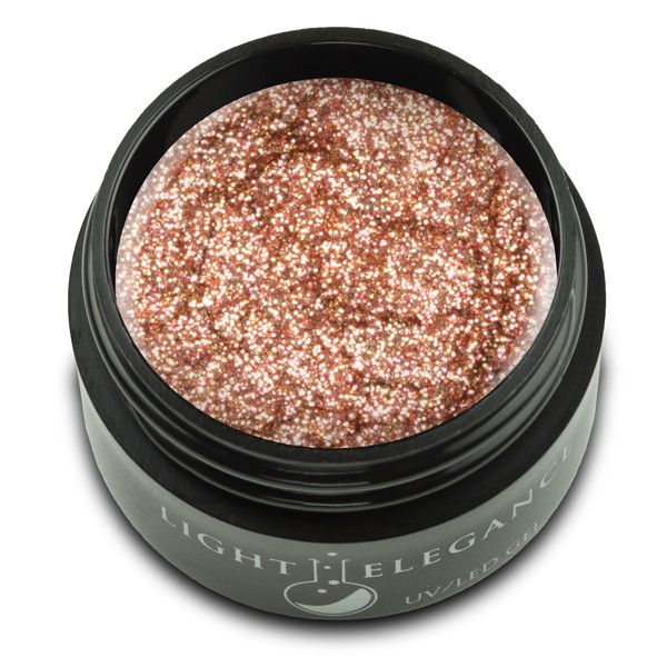 Light Elegance - French Press UV/LED Glitter Gel - 17 ml