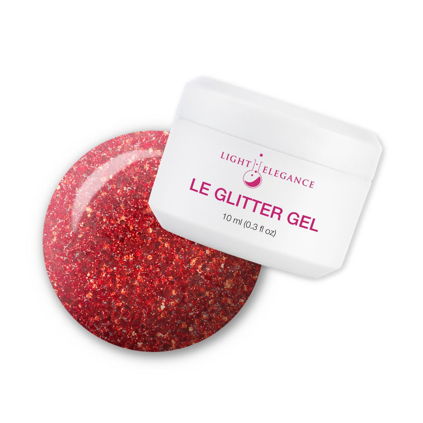 Light Elegance - Glitter Gel Little Red Sled 10 ml (Holiday)