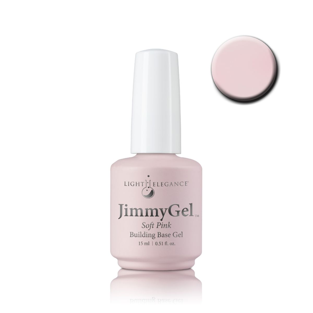 Light Elegance - Jimmy Gel Building Base Soft Pink 15 ml