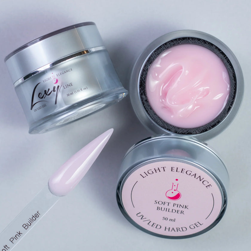 Light Elegance - SSoft Pink Builder Lexy Line Building Gel - UV/LED - 30 ml