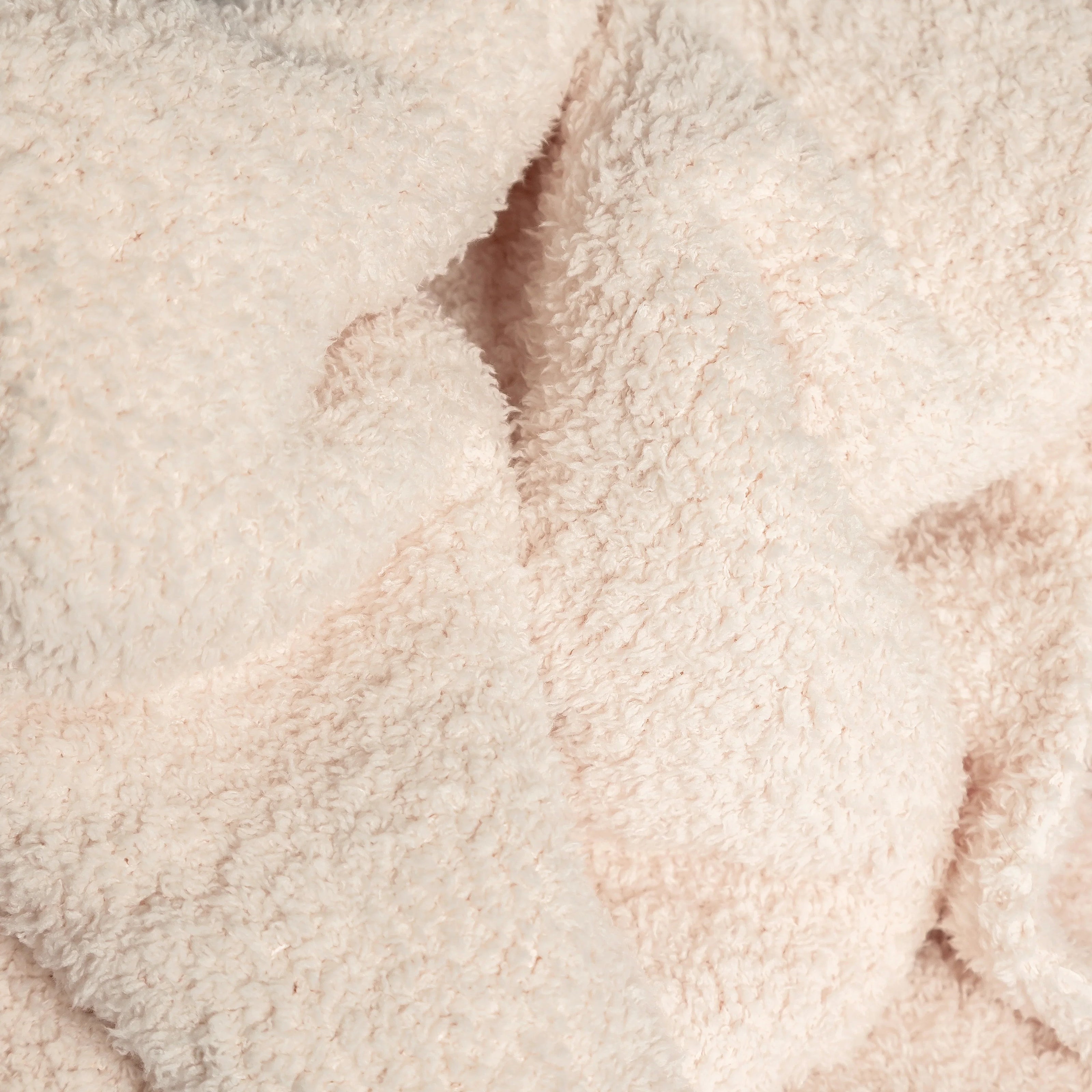 Primrose Pink Solid Double Layered Print Extended Throw