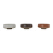 Hagi Bowl Small - White / Light Brown - Ø14 cm