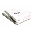 Charcoal Linen Cover with Clear Front