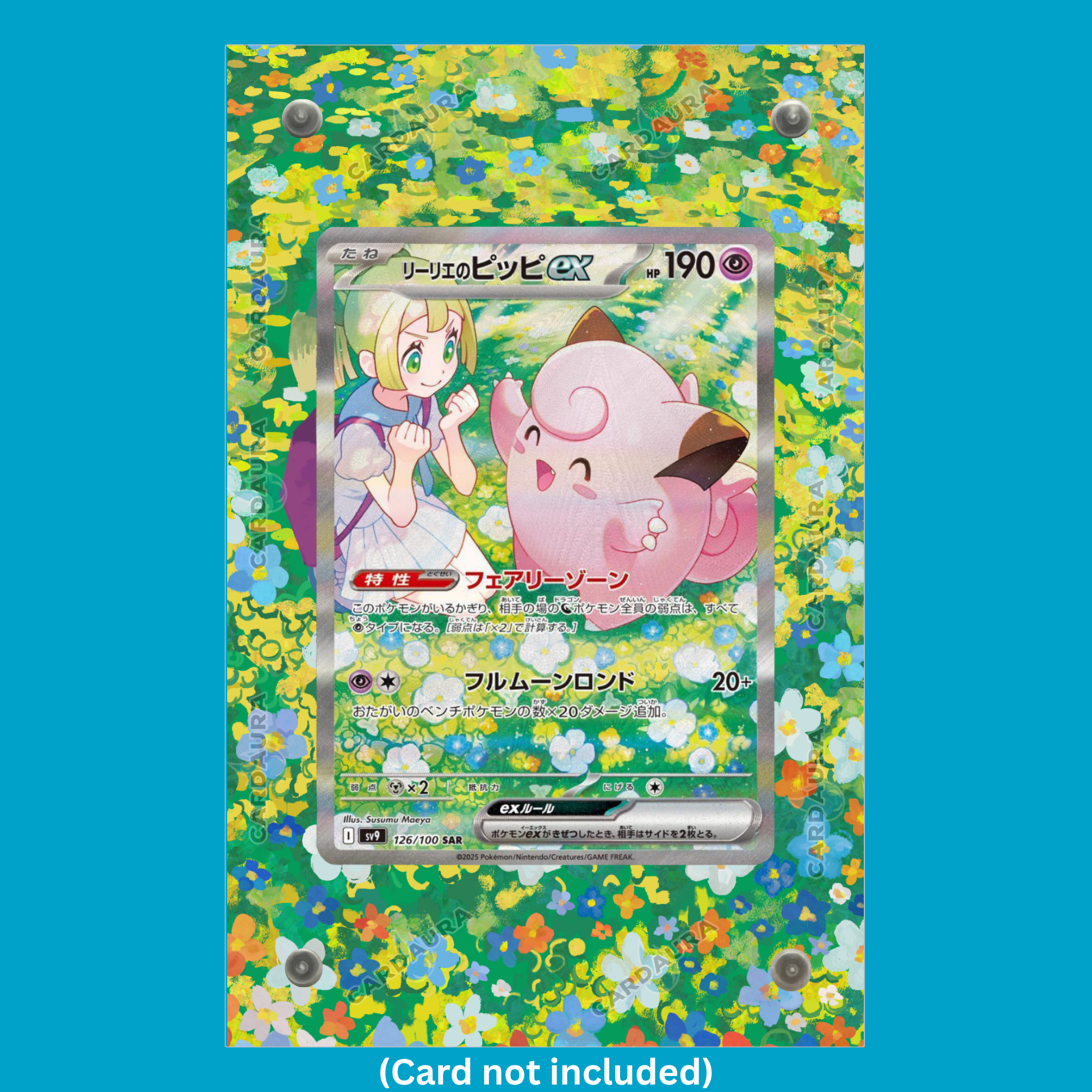 Lillie's Clefairy EX 184/159 Journey Together (Ungraded) Display Case