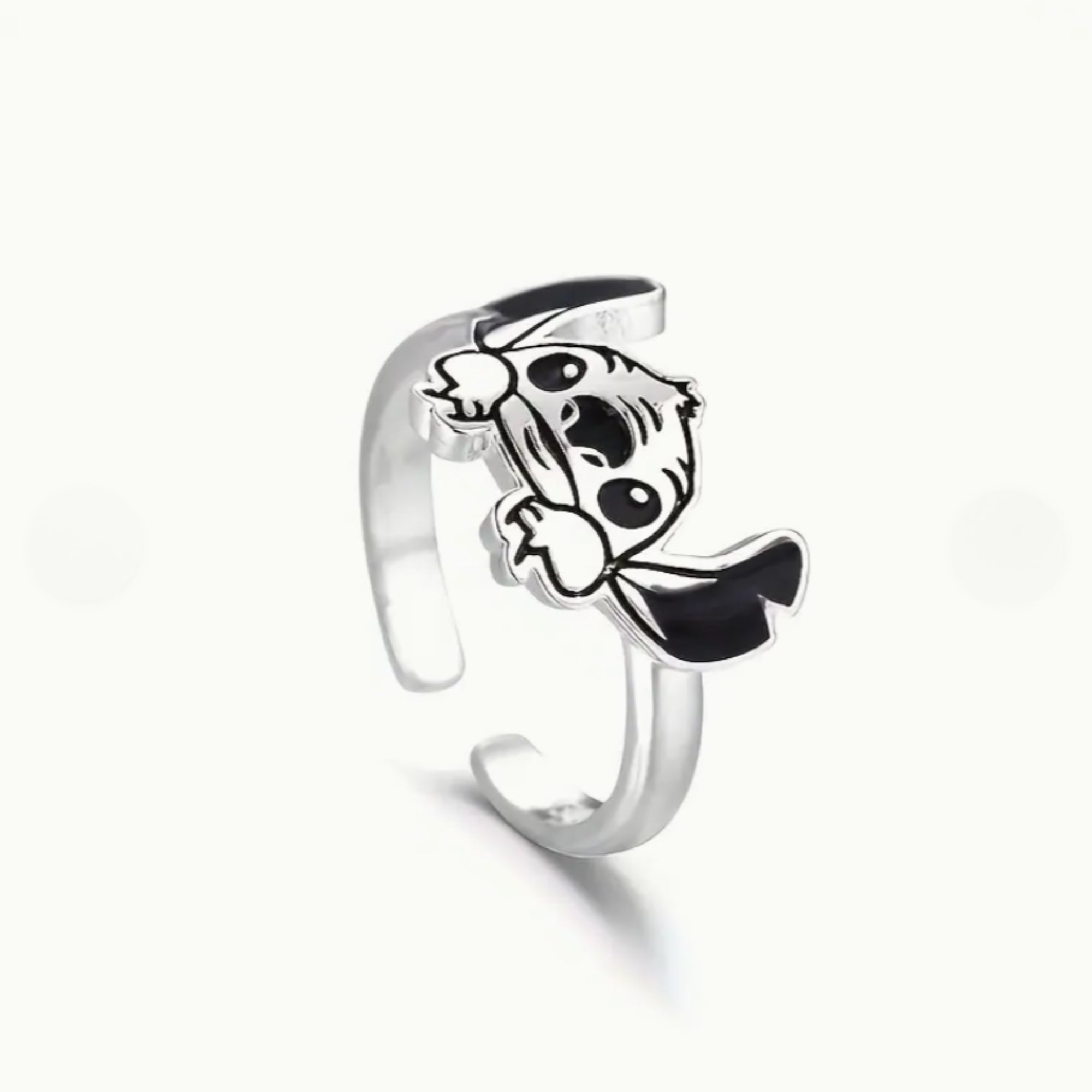 Lilo & Stitch | Silver Stitch Ring