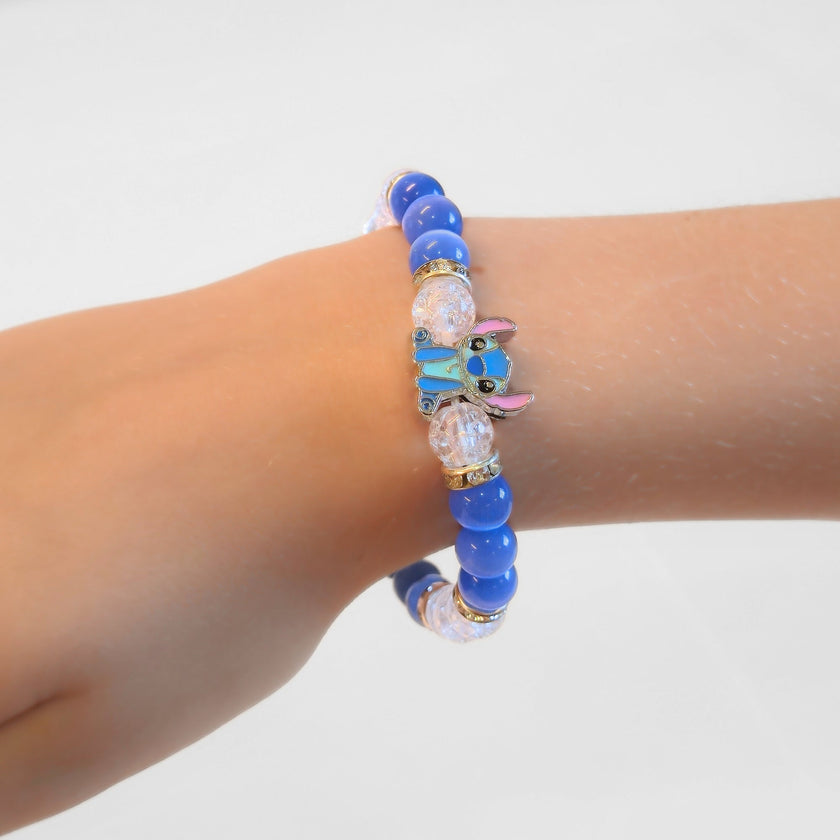 Lilo & Stitch Beaded Glitter Bracelet