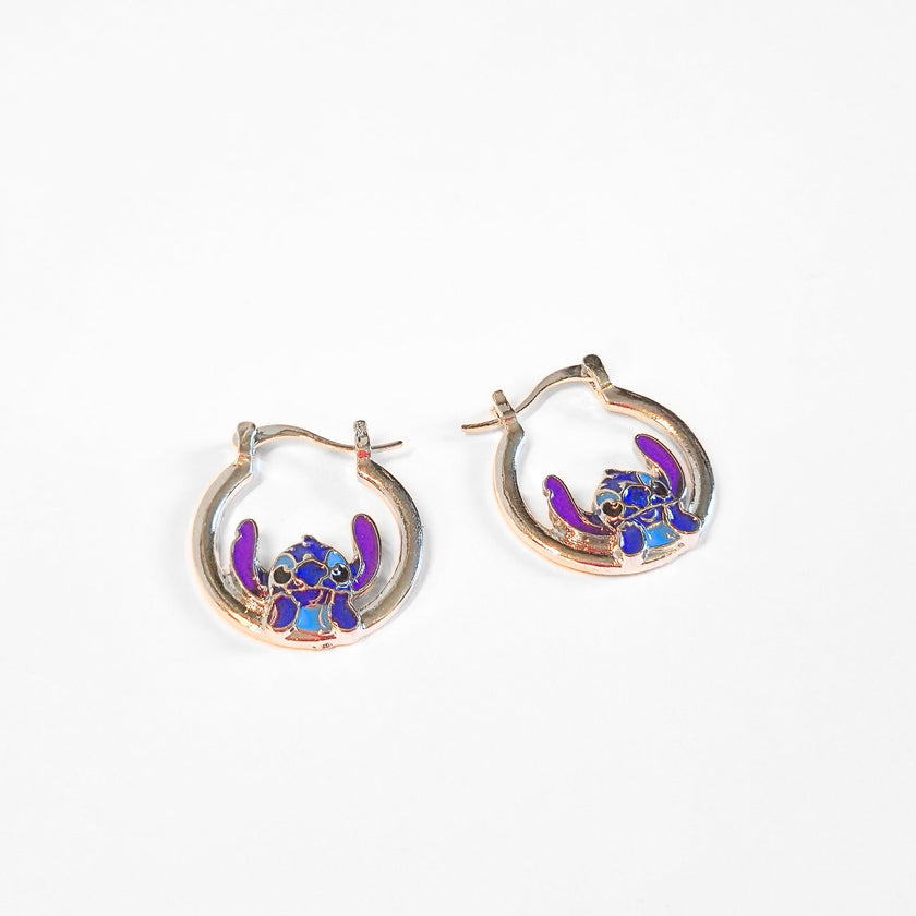 Lilo & Stitch | Silver Stitch Earrings