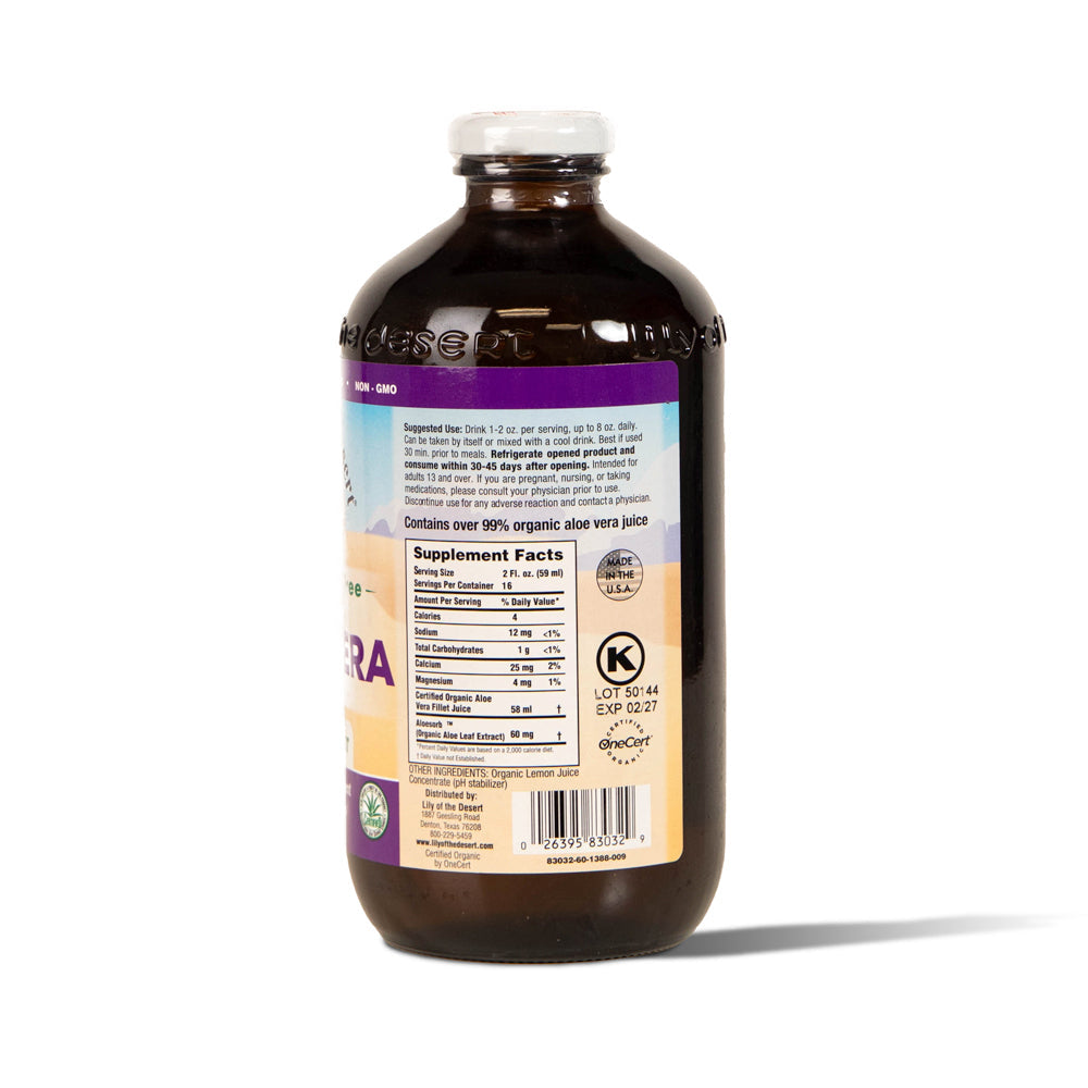 Lily Of The Desert - Jus d'Aloe Vera P.FREE 946ml