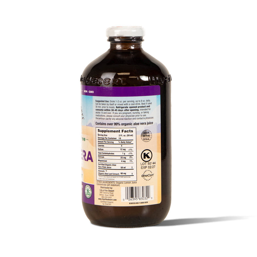 Lily Of The Desert - Jus d'Aloe Vera P.FREE 946ml