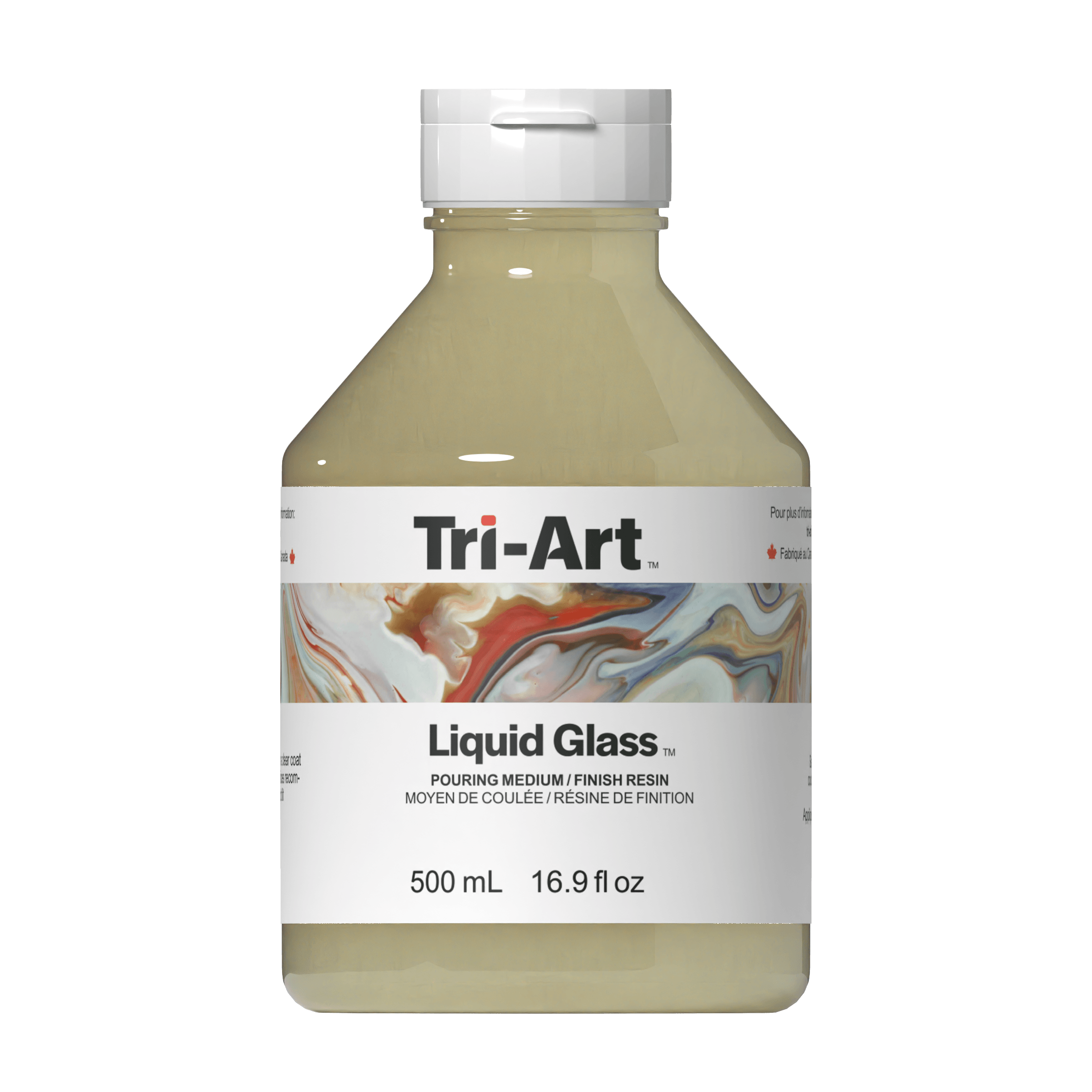 Liquid Glass Pouring Medium and Finishing Resin