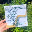 Floral Moon Suncatcher