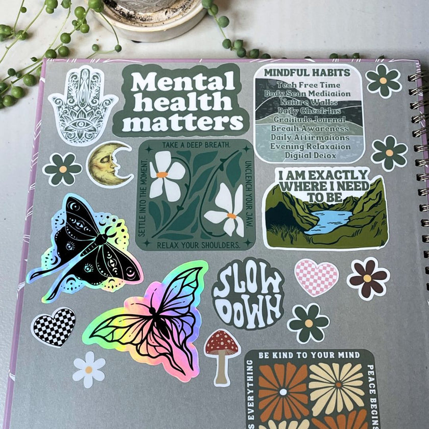 Mental Health Reminder Sticker | I am Exactly Where I Need to be