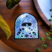 Holographic Muchroom Arch Sticker