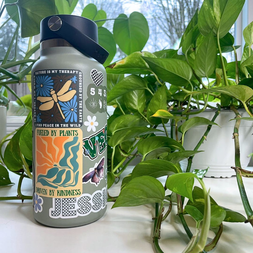 Fueled By Plants - Driven By Kindness, Vegan Sticker
