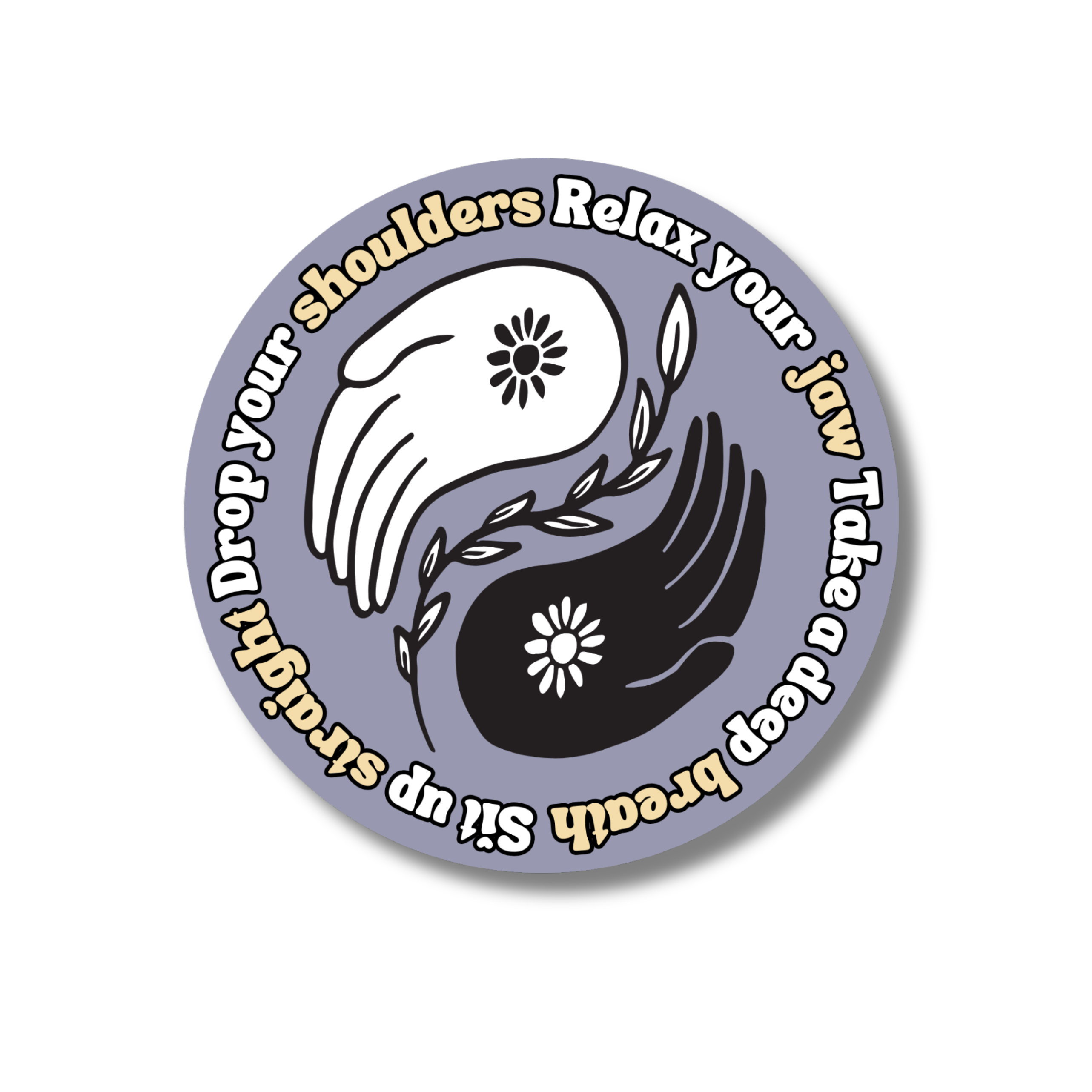 Anxiety Self Care Reminder Sticker