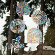 Mountain + Forest Suncatcher Sticker