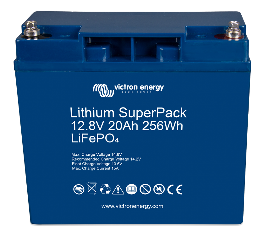 Victron Energy – 12V/20Ah Lithium SuperPack Battery | BAT512020705