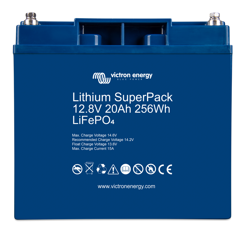 Victron Energy – 12V/20Ah Lithium SuperPack Battery | BAT512020705