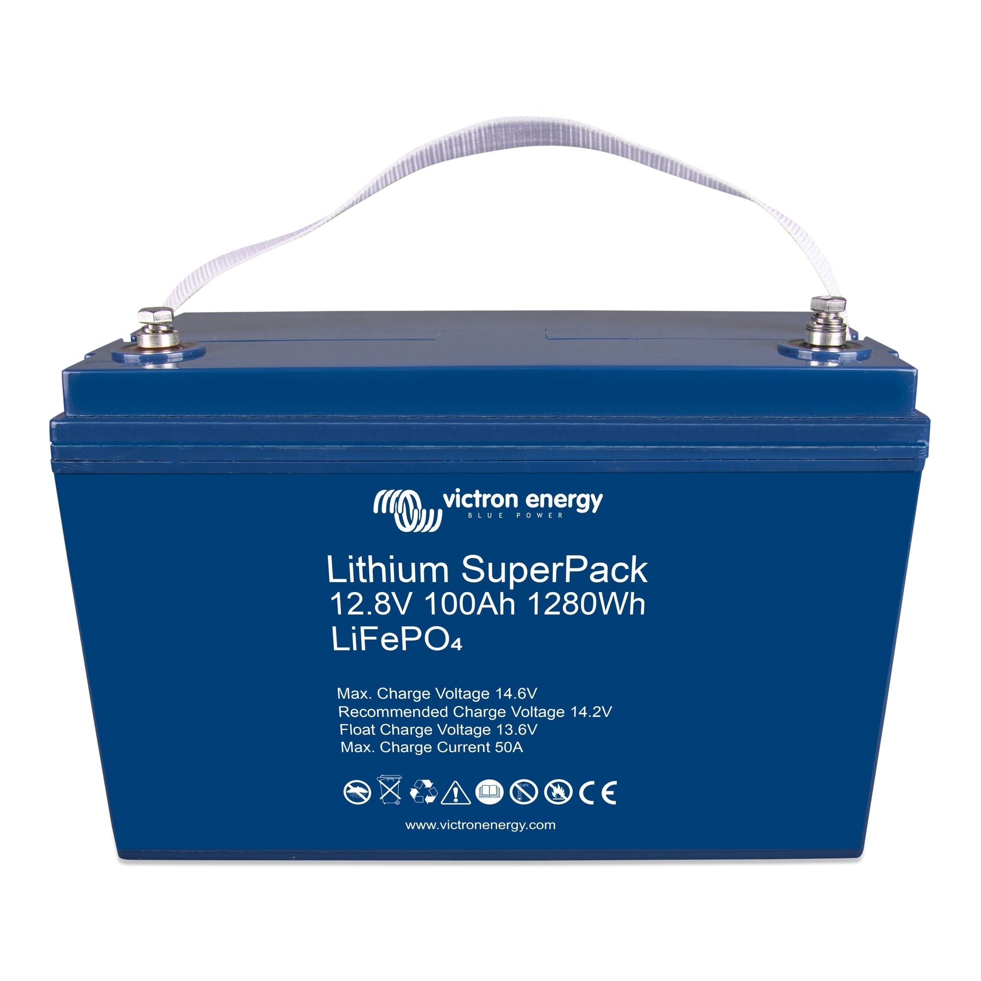 Victron Energy – 12V/100Ah High Current Lithium SuperPack Battery - Group 31 | BAT512110710