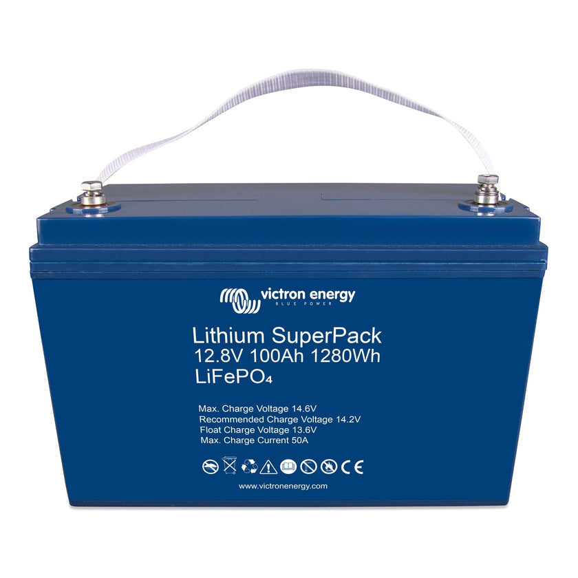 Victron Energy – 12V/100Ah High Current Lithium SuperPack Battery - Group 31 | BAT512110710