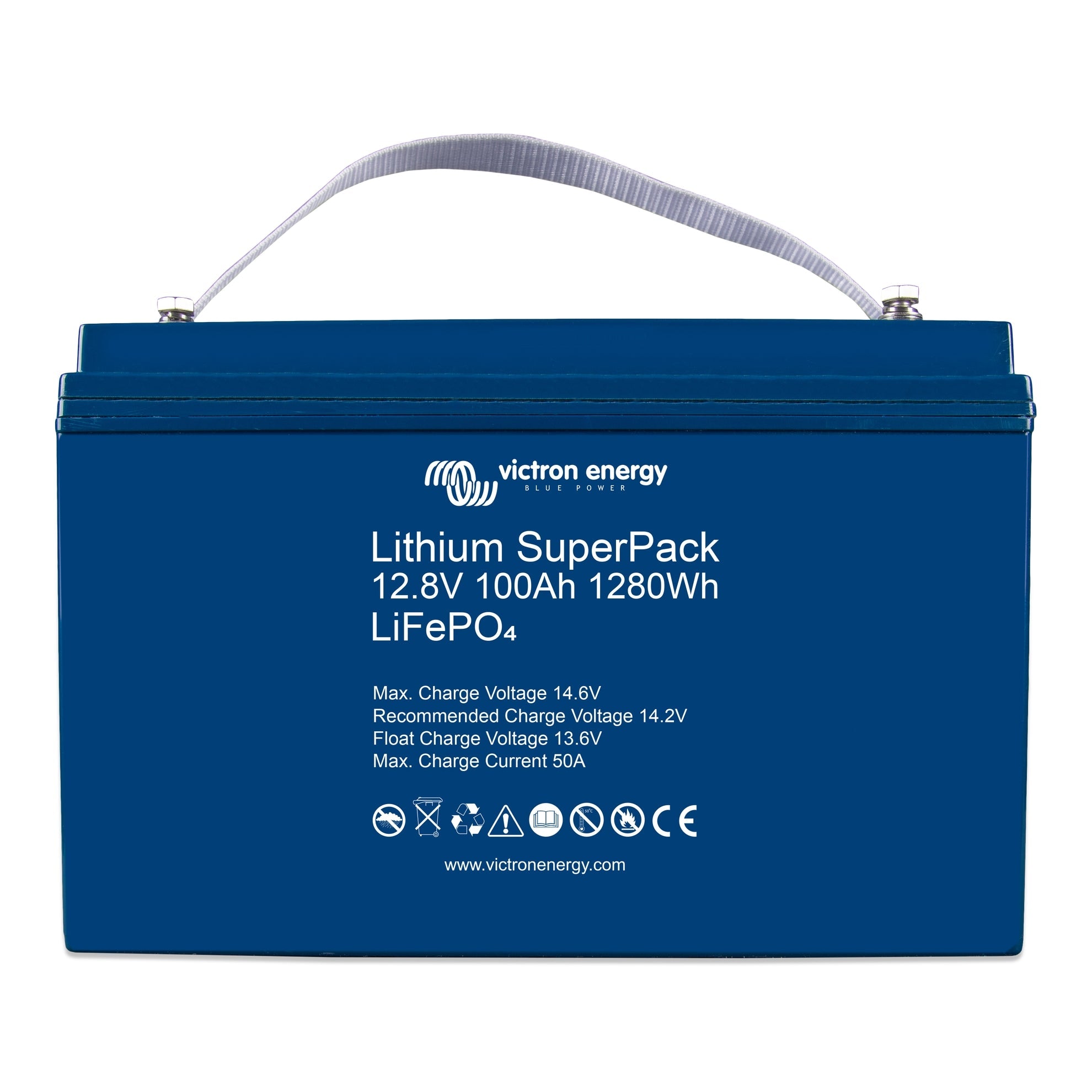 Victron Energy – 12V/100Ah High Current Lithium SuperPack Battery - Group 31 | BAT512110710