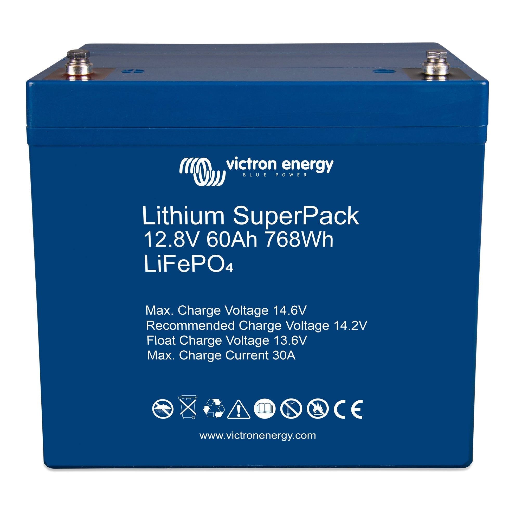 Victron Energy – 12V/60Ah Lithium SuperPack Battery - Group 45 | BAT512060705