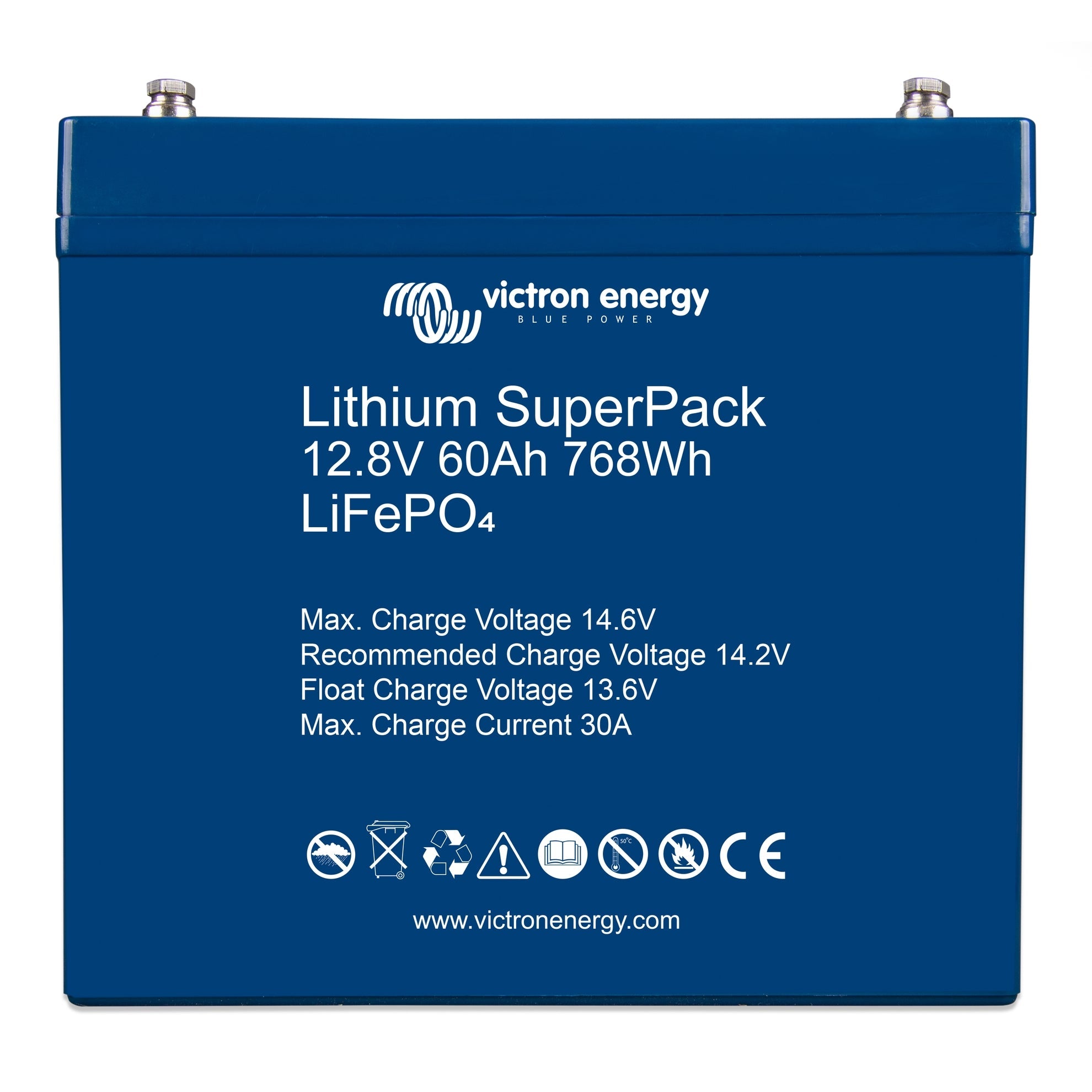 Victron Energy – 12V/60Ah Lithium SuperPack Battery - Group 45 | BAT512060705