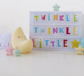 Little Lovely - Lightbox Letter Set - Funky Colors