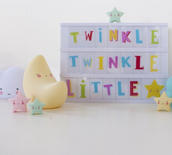 Little Lovely - Lightbox Letter Set - Funky Colors
