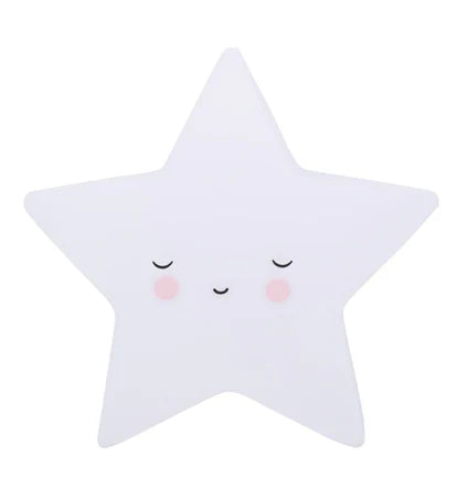 Petit et adorable - Petite lumière - Étoile blanche endormie