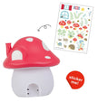 Little Lovely - Night Light Et Stickers - Mushroom