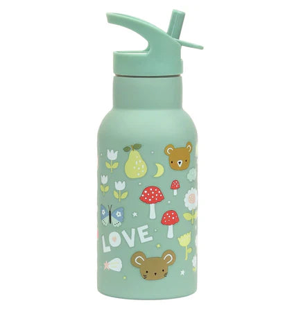 Little Lovely - Stainless Steel Drink Bottle (350 ml)