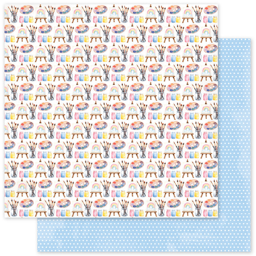 Little Artists Patterns 12x12 Paper Collection 35029