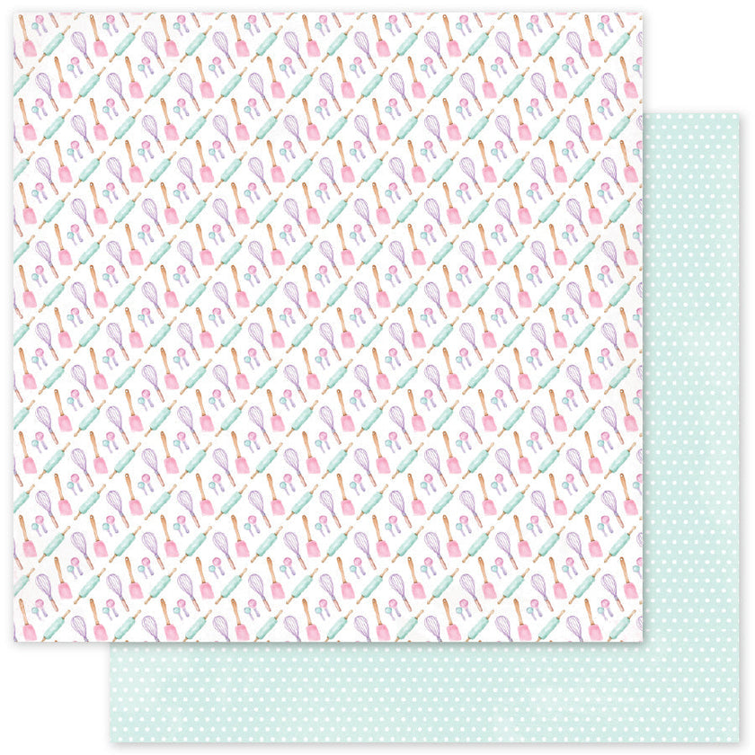Little Bakers Patterns E 12x12 Paper (12pc Bulk Pack) 35044