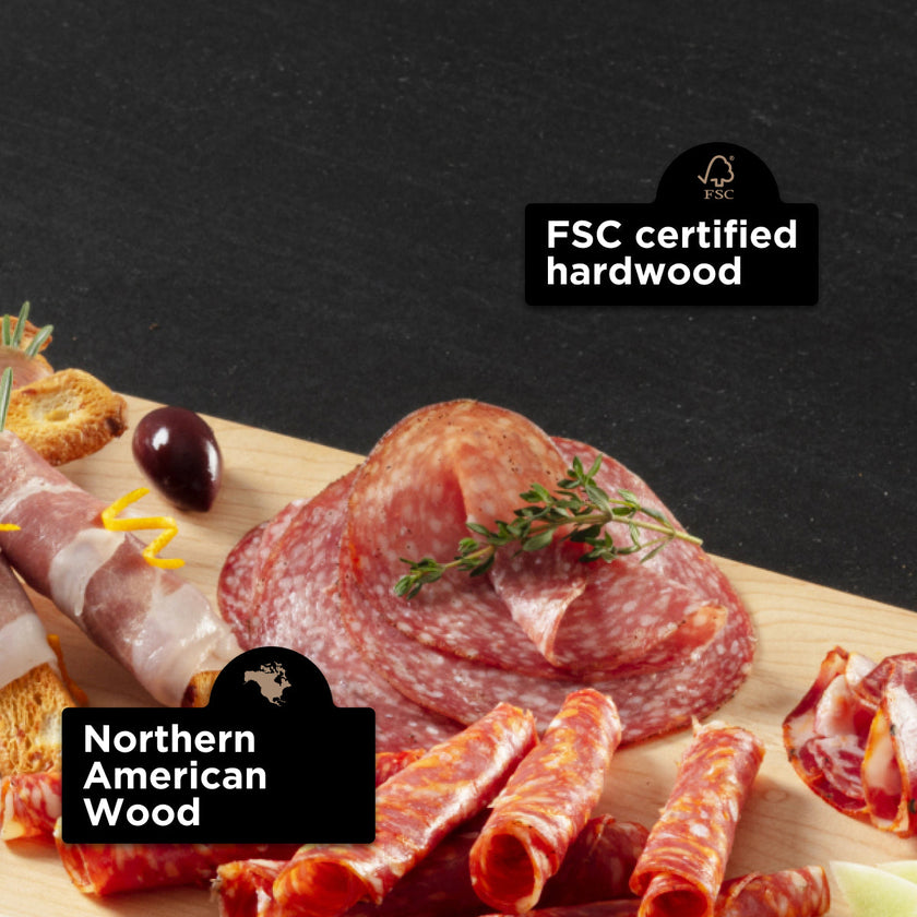 Live Edge Hardwood Charcuterie Board