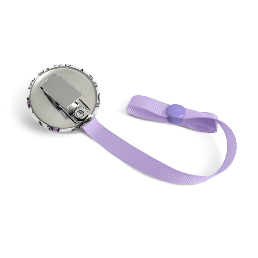 Attache-suce Lolikö Dino lilas (motif : Caja_design)