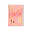 Lollipop Earrings (Pink Hearts)
