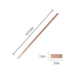 Long Copper 40CM wide 3MM welding bars
