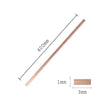 Long Copper 40CM wide 3MM welding bars