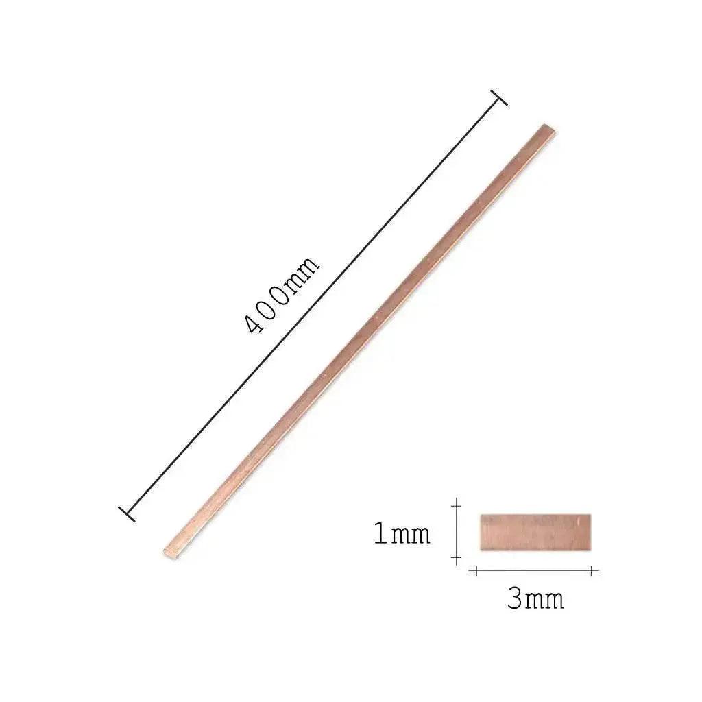 Long Copper 40CM wide 3MM welding bars