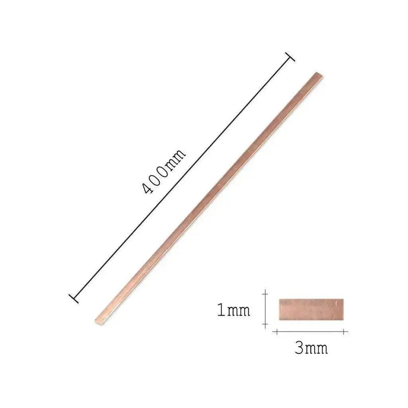 Long Copper 40CM wide 3MM welding bars
